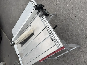 Tischkreissäge kompakt als Trolly fahrbar Bild 3