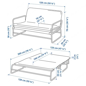Ikea Hammarn Bettsofa Bild 3