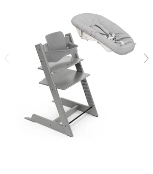 Stokke Kinderhochstuhl Grau   neuwertig   200   Bild 4