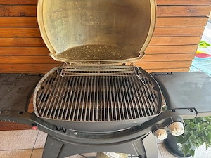 Weber Q300 Gasgrill inkl. Plancha, Warmhalterost & Rollwagen Bild 2