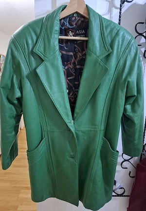 Lederjacke 