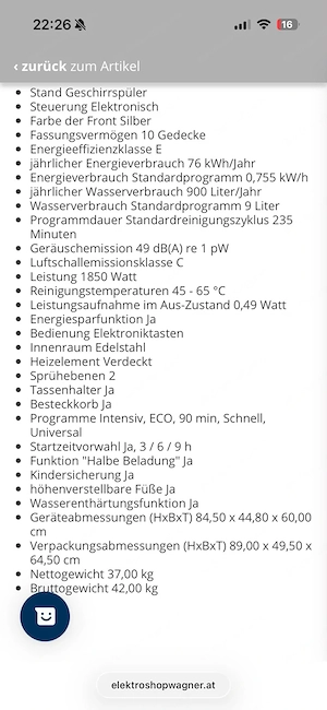 Geschirrspüler zu Verkaufen  Bild 2