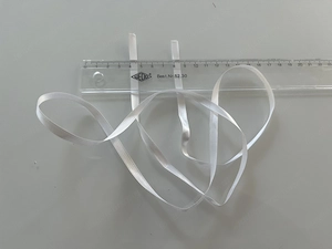 Schmales Dekoband   Geschenkband (0,6 cm breit   1 m lang) Bild 2
