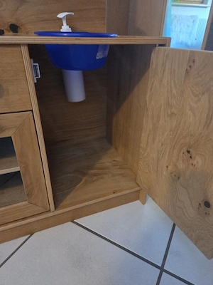 Spielküche aus Holz Bild 2