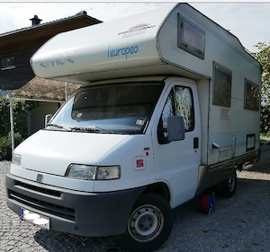 Wohnmobil Fiat Ducato Rimor 230, 60kW Diesel, 6 Personen Bild 2