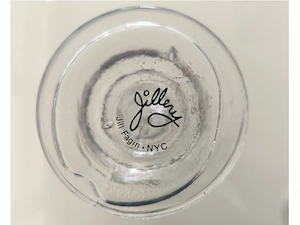 2 Design Kerzenständer + Parmesanstreuer aus Glas  Bild 5