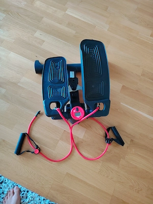 Sport Stepper mit Seilzug Handgriffen Bild 2