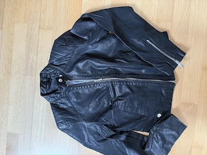 Leder imitierte Jacke Bild 2