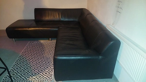 Interio Ecksofa schwarz Bild 2