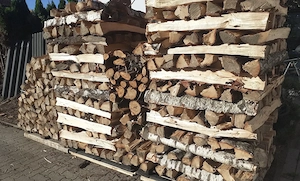 Brennholz Hartholz Birke 