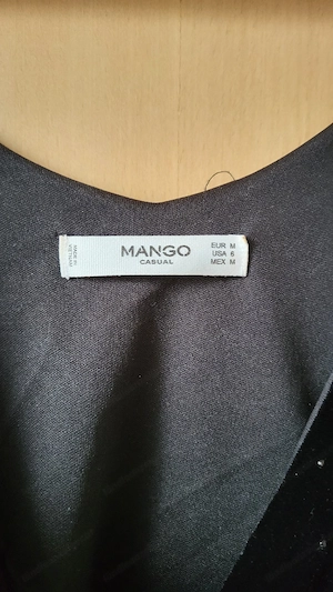 Samtkleid Mango Bild 2