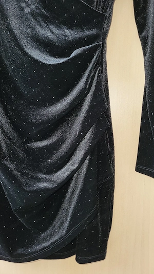 Samtkleid Mango Bild 3