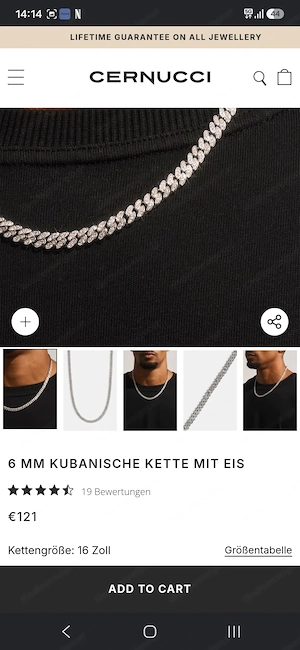Cernucci Iced Out Halskette Bild 4