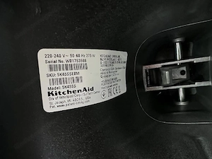 KitchenAid Classic Küchenmaschine 5K45SSEBM Matt Schwarz   Top-Zustand! Bild 3