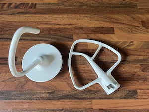 KitchenAid Classic Küchenmaschine 5K45SSEBM Matt Schwarz   Top-Zustand! Bild 4