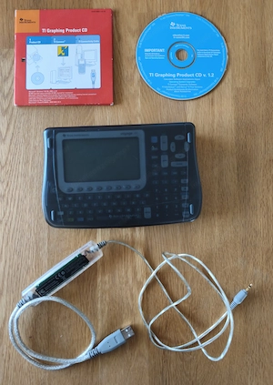 Taschenrechner Texas Instruments Voyage 200 inkl. Zubehör Bild 3