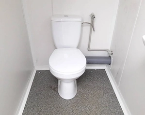 Doppel-Sanitärcontainer 2 WC WC + Urinal Bild 2