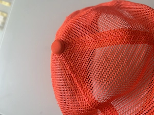 Trucker Cap Neon Orange Mesh Kappe Snapback unisex Einheitsgröße Bild 3