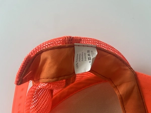 Trucker Cap Neon Orange Mesh Kappe Snapback unisex Einheitsgröße Bild 8