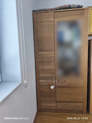 Holz Wohnwand Bild 2