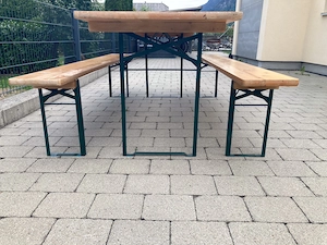 Bierbank Garnitur Bild 4
