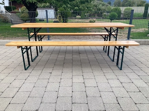 Bierbank Garnitur