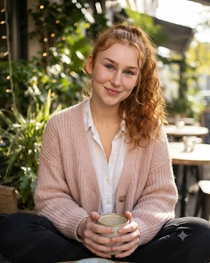 Andreya, Studentin die ihr Taschengeld verbessern möchte 