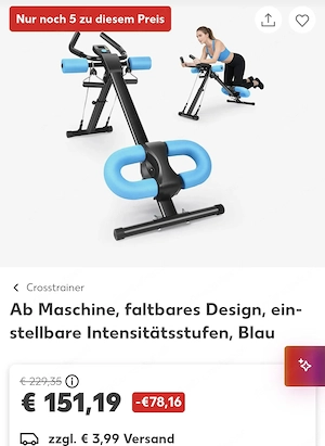 Bauchtrainer guter Zudtand Bild 3