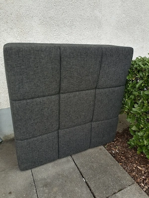Sitz Hocker grau