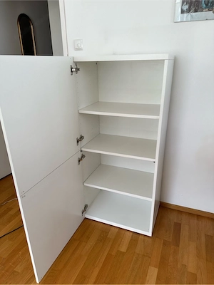 2 Schränke weiß Bild 6
