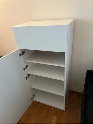 2 Schränke weiß Bild 4