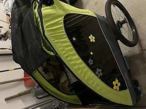 2 er Kiki Fahrradanhänger