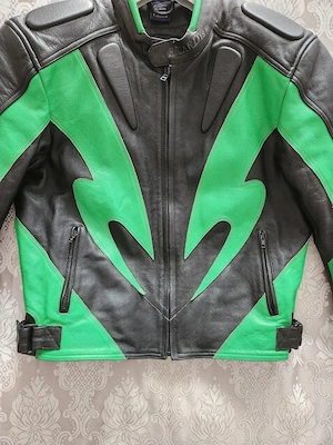 Motorrad  Lederjacke  gr.52, neuwertig  Bild 3