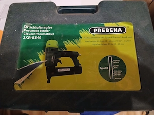 Verkaufe Druckluftnagler Prebena 2XR-ES40
