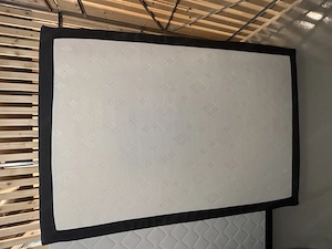 Boxspringbett grau  anthrazit 140x200cm Bild 4