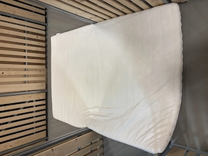 Boxspringbett grau  anthrazit 140x200cm Bild 8