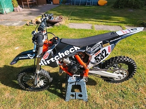 KTM SX 65 Kinder Motocross Motorrad Bild 2