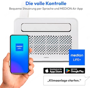 MEDION LIFE P502 Smarte Camping-Klimaanlage (MD 37735)  Bild 3
