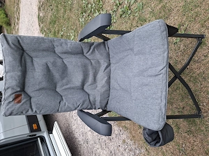 Camping, Outdoor, Festival Stuhl- 2 Stk. mit Beinauflage  Bild 2