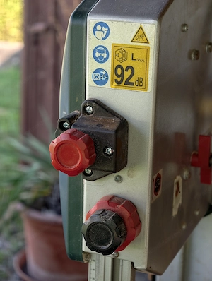 Bandsäge Metabo BAS261, gebraucht, Neupreis über 400 Euro Bild 4