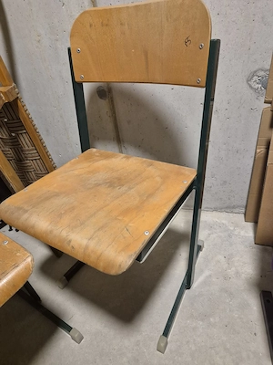 Sessel Stuhl Vintage SChule 2 Stk. Bild 2