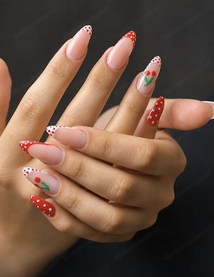 Maniküre Gel Nägel Nagelverlängerung Nail Art Bild 3