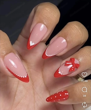 Maniküre Gel Nägel Nagelverlängerung Nail Art