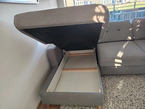 Sofa ausziehbar mit Stauraum Bild 4