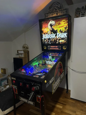 Jurassic Park (Data East) Flipper - technisch überarbeitet & sofort spielbereit Bild 2