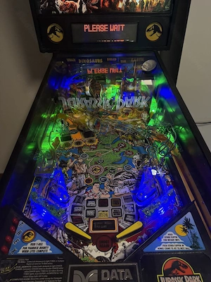 Jurassic Park (Data East) Flipper - technisch überarbeitet & sofort spielbereit Bild 3
