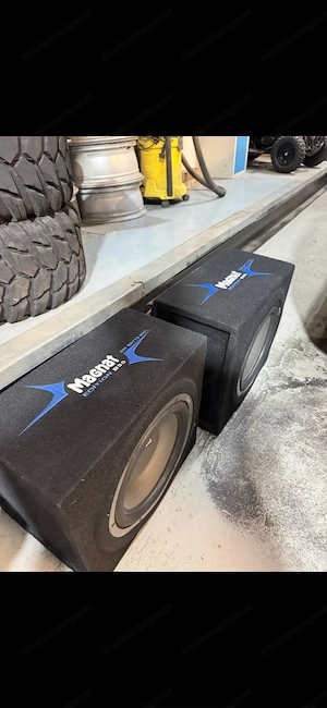 Auto Subwoofer Set Magnat inkl. Endstufe Bild 3