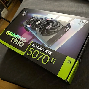 MSI RTX 5070Ti Gaming Trio oc wie nur  Grafikkarte 1x montiert  Bild 3