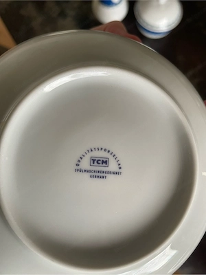 Porzellan Geschirr TCM Bild 4