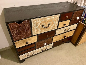 Kommode Akazienholz Bild 4